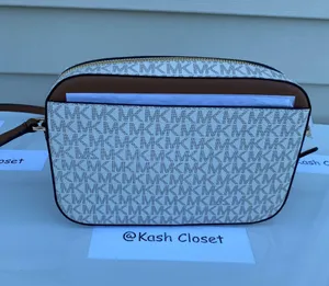 Michael Kors Jet set Large Zip Chain Crossbody - Vanilla thumbnail 3