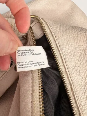 The Sak Lucia Crossbody Cream Leather Bag thumbnail 9
