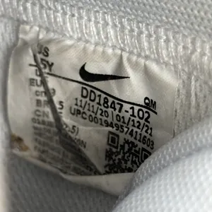 Nike Youth 6.5Y Womens 8 Blazer Mid '77 SE GS White Blue Void Gold‎ DD1847-102 thumbnail 16