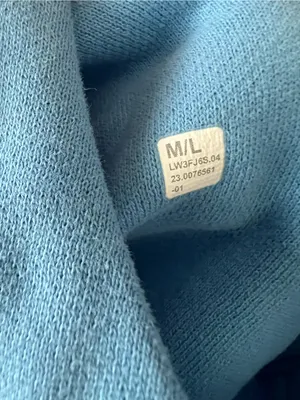 Lululemon Scuba Oversized Funnel Neck Half Zip Blue Size M/L thumbnail 11