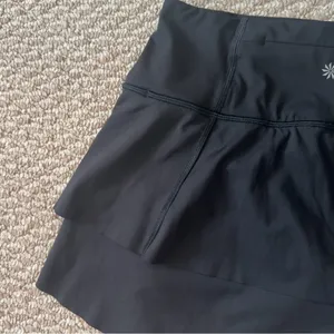 Athleta Black Ruffle Tennis Skirt thumbnail 11