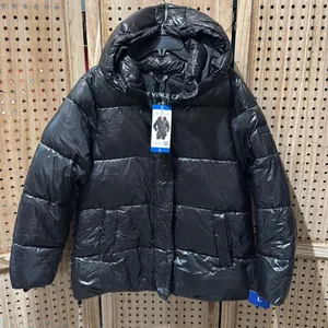Two By Vince Ladies Puffer Jacket Black Size L thumbnail 1