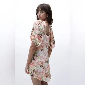 Free People Callie Printed Tunic Dress thumbnail 11