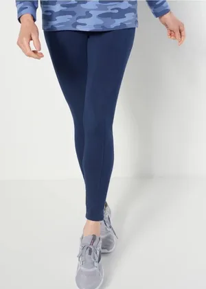 D & Co Active NWOT Petite Performance Leggings with Tulip Hem and Pockets thumbnail 1