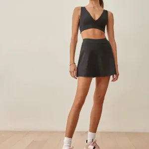 NWT Reformation Active Sports Bra and Skort Set in Fern Green thumbnail 4
