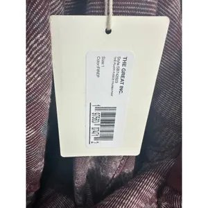 The Great Pajama Pants Womens 1 Burgundy Plaid Plush Fleece Sleepwear Lounge NEW thumbnail 4