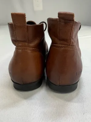 Taos Robin Ankle Brown Leather Lace Up Women’s Shoes Boots Size 8-8.5 EU 39 thumbnail 4