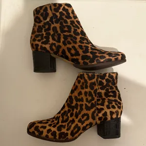 Sam Edelman Edith Leopard Print Bootie Ankle Boots Size 6 Block Heel thumbnail 11