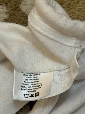 RIPS Women’s White Drawstring Bikini Bottom Size L Made in USA thumbnail 6