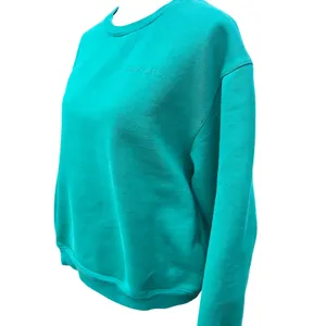 Sweaty‎ Betty -835 Elevate Sweatshirt Green Teal Crewneck Fleece SB9170 Womens M thumbnail 2