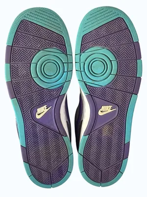 Nike Air Prestige 3 Women's Low Top Sneakers Grey Purple Swoosh Sz 8 551648-054 thumbnail 6