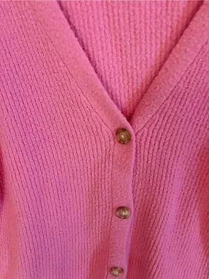 Women’s American Eagle Pink Cardigan Size XS thumbnail 2