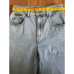 Empyre Tori 90s SK& Carpenter Jeans Light Wash Blue Baggy Skater Size 3 thumbnail 8