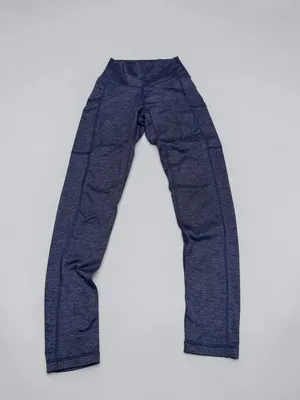 Aerie Play Real Me High Waisted‎ Pocket Leggings XS Navy Heather thumbnail 2