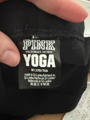 PINK Yoga Shorts Victoria's Secret Black thumbnail 4