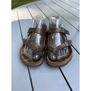 Birkenstock Mayari Brown Birko-Flor Sandals Women’s Size 37 US 6 Comfort Slides thumbnail 2