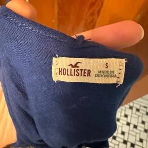 Hollister Deep Blue Knit Top thumbnail 2