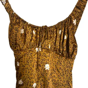 For Love & Lemons Revolve Tawney Cheetah Floral Animal Print Satin Mini Dress M thumbnail 5