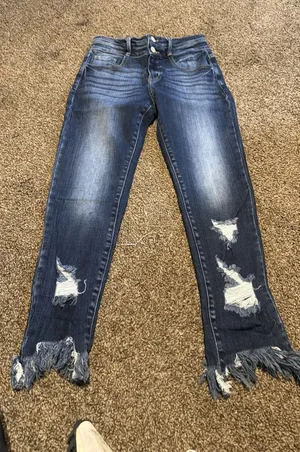KanCan Mid-Rise Ankle Skinny Kurvy Size 27 thumbnail 1