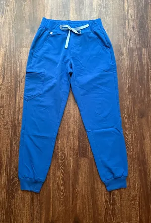 FIGS Women’s Royal Blue Zamora Jogger Scrub Pants Hospital Nursecore- Size S thumbnail 1