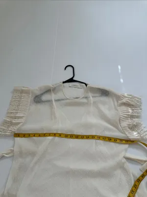 Zimmermann Espionage Pleat Frill Mini Dress Cream Ecru, US 8 Zimmermann size 2 thumbnail 9