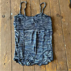 Free People Lettuce Trim Space Dye Cami thumbnail 3