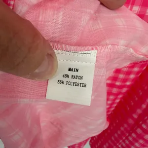 Petal + Pup Pink Gingham High Low Crop Top and Maxi Skirt Set Size 10 US thumbnail 7