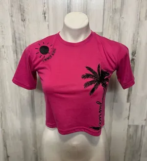 Pink crop top Pink Size XS thumbnail 1