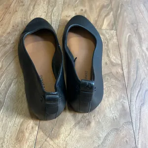 Lucky Brand Black Leather Flats thumbnail 3