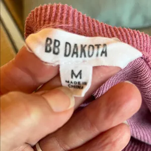 BB Dakota Comfy Cozy Pajama Set Berry Pink thumbnail 3