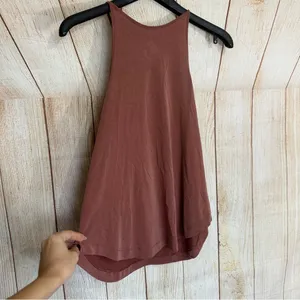 American Eagle Rusty Red Western Fringe Summer Festival Blouse thumbnail 2