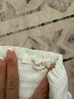 Ruffle skirt White thumbnail 2