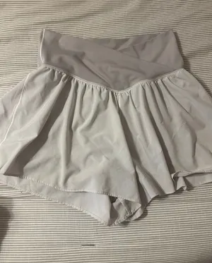 White Aerie Crossover Shorts thumbnail 1