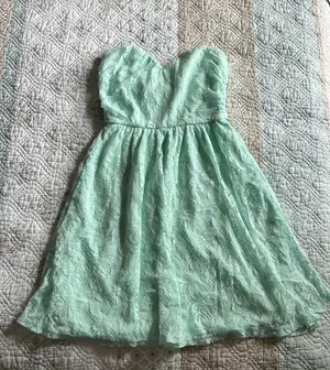 Wet Seal Aquamarine Sundress thumbnail 1
