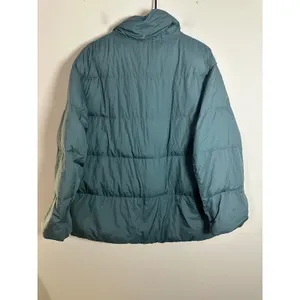 Uniqlo Women Ultra Light Down Cocoon Jacket Teal Blue Green Puffer L 421618 thumbnail 6