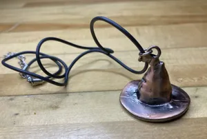 Harry Potter Sorting Hat Pendant‎ Necklace Bronze Halloween Costume Charm New thumbnail 1