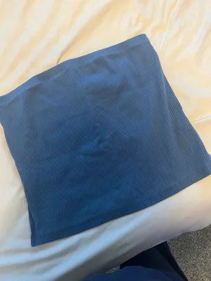 American Eagle Outfitters Blue Tube Navy Top thumbnail 1