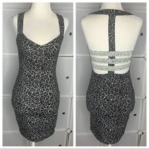 Motel Rocks Cage Back BodyCon Dress Size XS thumbnail 2