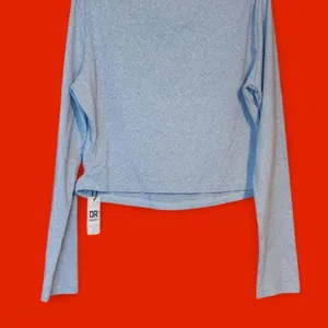 Dr-denim Women's Grey and Blue Crop-top thumbnail 2
