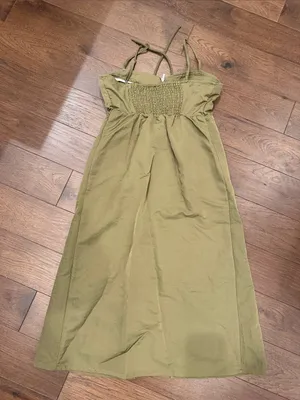 Future Collective Women's Nylon Zip-Front Midi Dress Size Small - C66-011 thumbnail 8