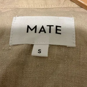 Mate The Label Organic Linen Long Sleeve Beige Jumpsuit $248‎ Normcore thumbnail 3