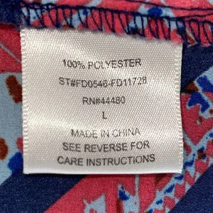 Love Fire Womens Maxi Racerback Dress Sleeveless Summer Vacation Red‎ Blue Large thumbnail 6
