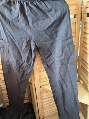 Ladies, white swan, scrub, slacks extra small Black Size XS thumbnail 1
