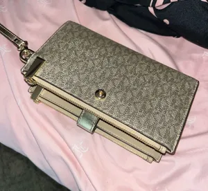 Michael Kors Logo Wristlet Wallet thumbnail 1