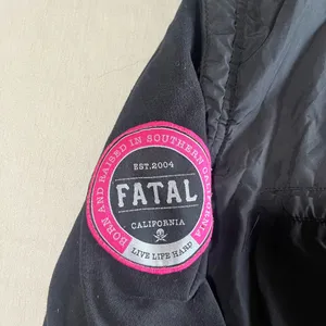 Fatal Black Jacket with Pink Patch size S thumbnail 3
