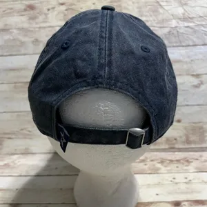 New Era Dallas Cowboys Baseball Hat Cap Women's O/S Distressed Dark Wash Blue thumbnail 3