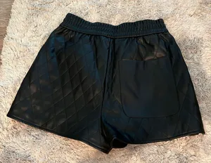 ZARA Leather Shorts thumbnail 4