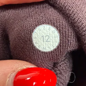 Lululemon Size 12 Warm Down Hoodie Sweatshirt Pelt Burgundy Light Terry Athletic thumbnail 4