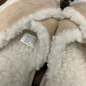 Alfani Crossband Faux Fur & Sherpa Slippers thumbnail 4
