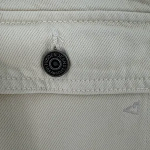 Hidden Los Angeles Cream Ivory Wide Leg Cargo Painter Pants Jeans Utility Sz 31 thumbnail 9